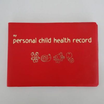 NHS red book for children