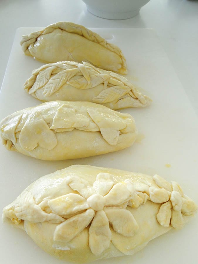 Puff pastry chicken