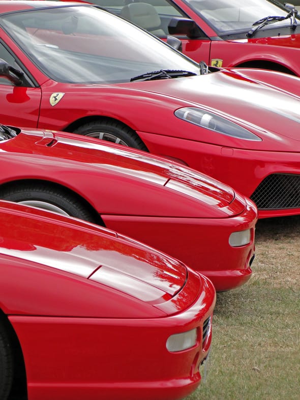 ferraris at crystal palace