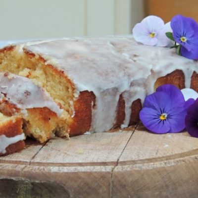 lemon and lime drizzle cake