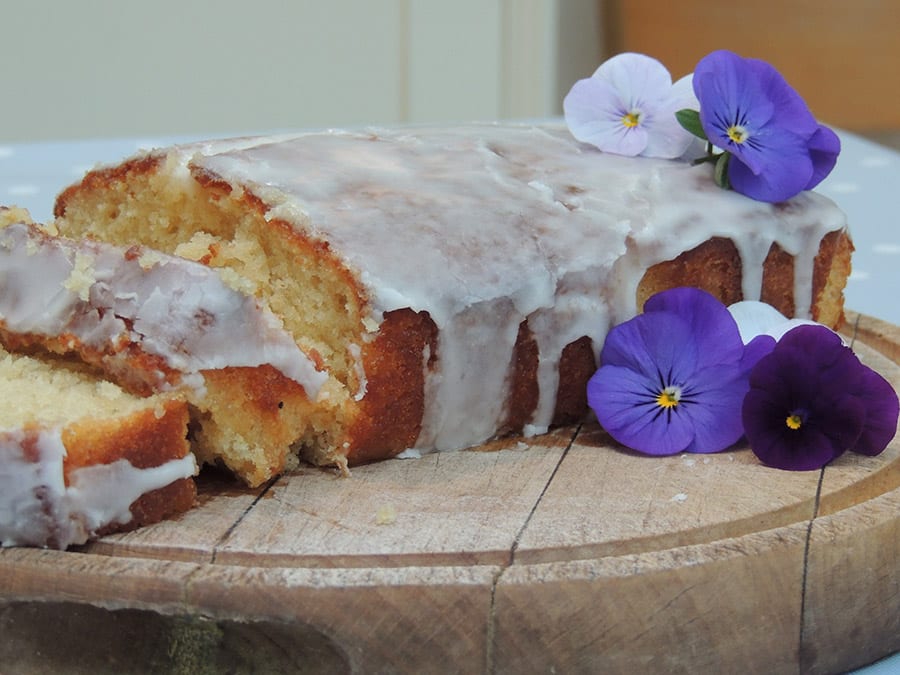 lemon lime drizzle cake