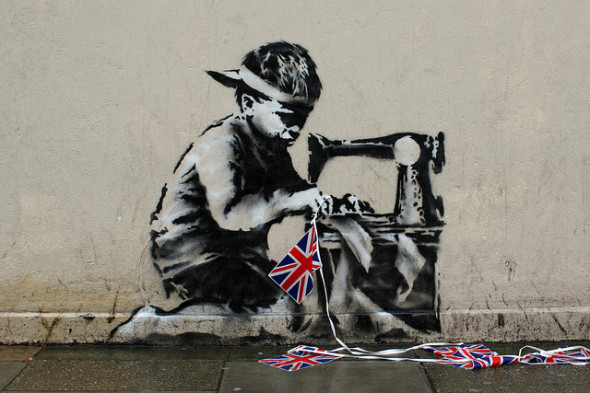 Slave Labour maybe not by Banksy