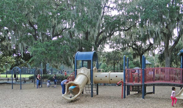 Playground Forsyth Park Savannah