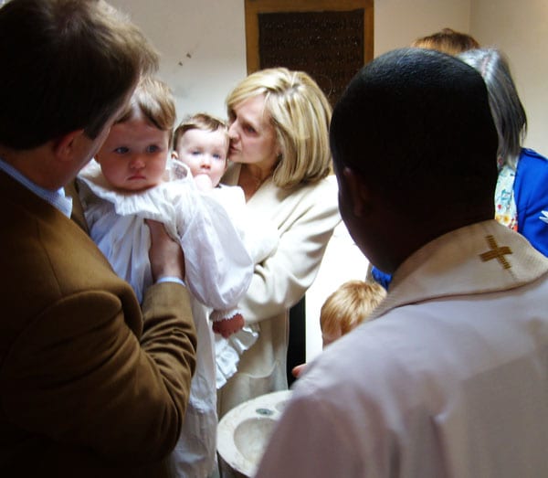 baptism ceremony