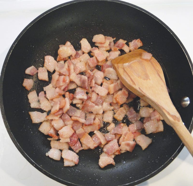 bacon saute pan
