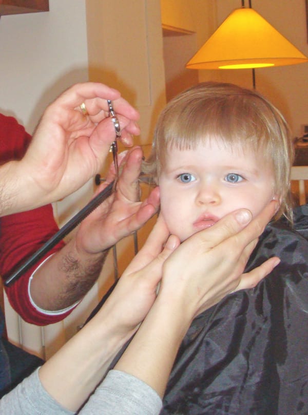 first baby haircut london