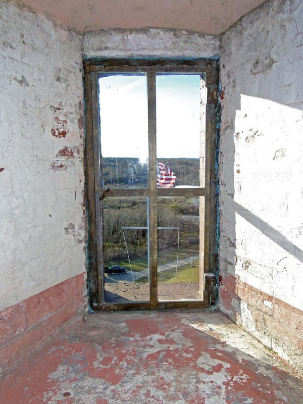 montauk lighthouse window