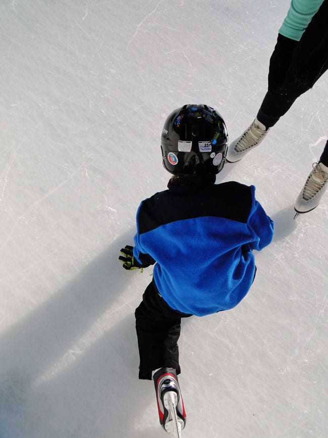 buckskill ice skating rink