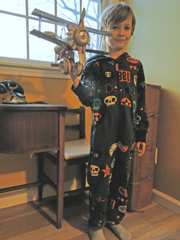 Boys one store piece pajamas