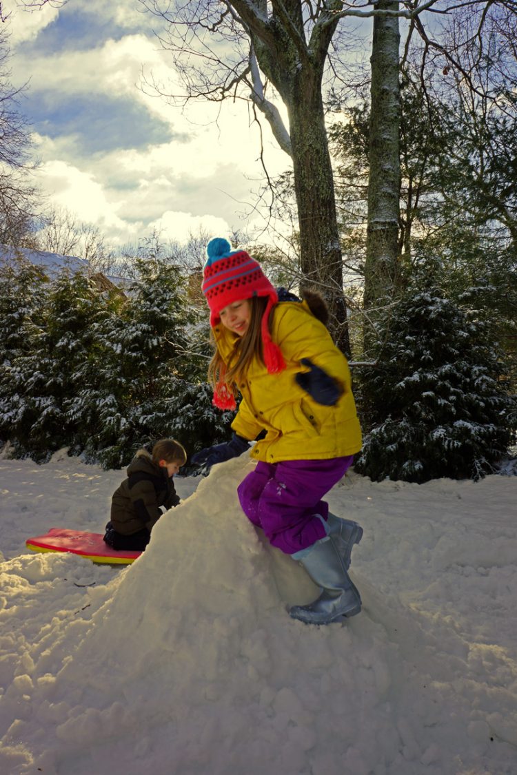 dancing snow volcano