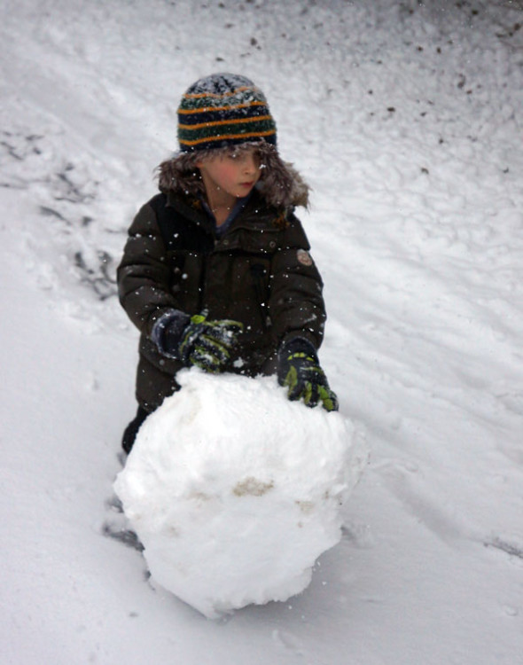 rolling snowball