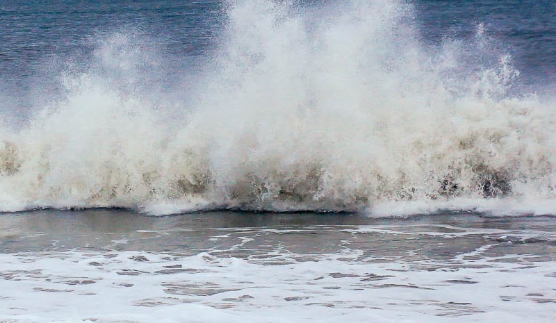 Southampton beach wave