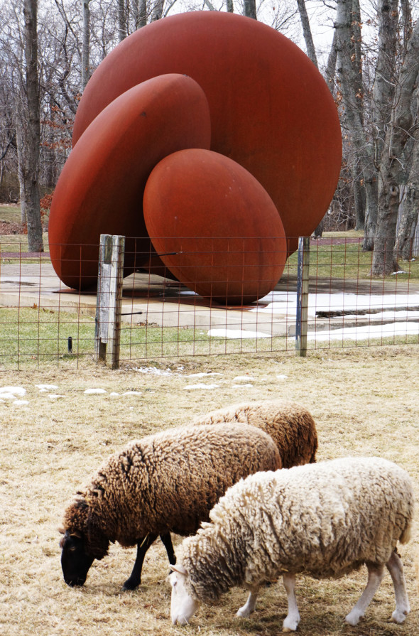 sheep sculpture