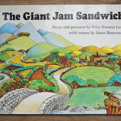 cover the giant jam sandwich