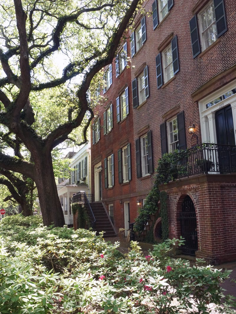 houses historical district savannah