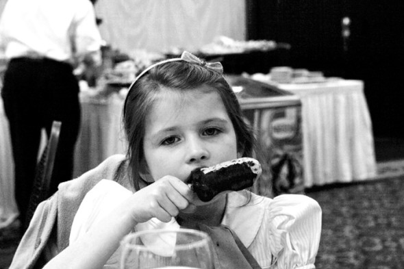 Ice cream at Easter Day lunch in Savannah