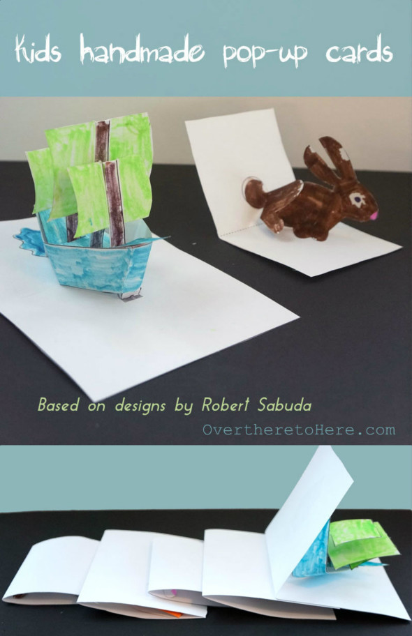 how to make pop up cards kids