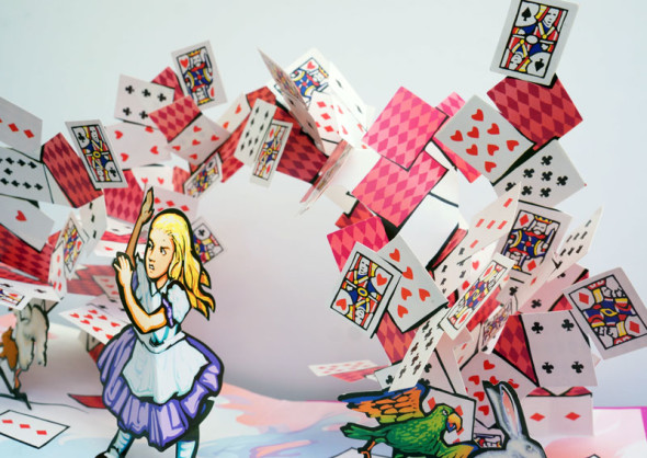 alice and cards by robert sabuda