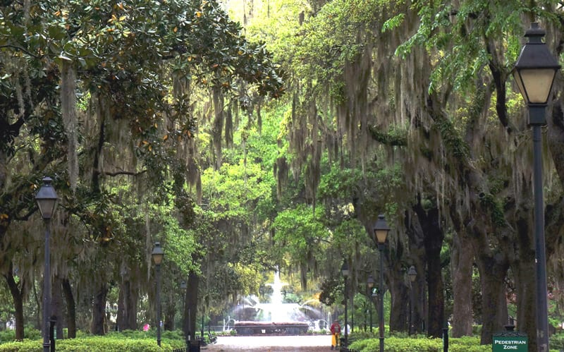 Forsyth Park in Savannah