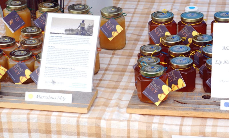 honey stand Sag Harbors Farmers Market