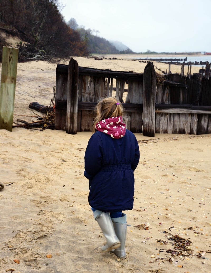 Walking Old Bells Pier Amagansett