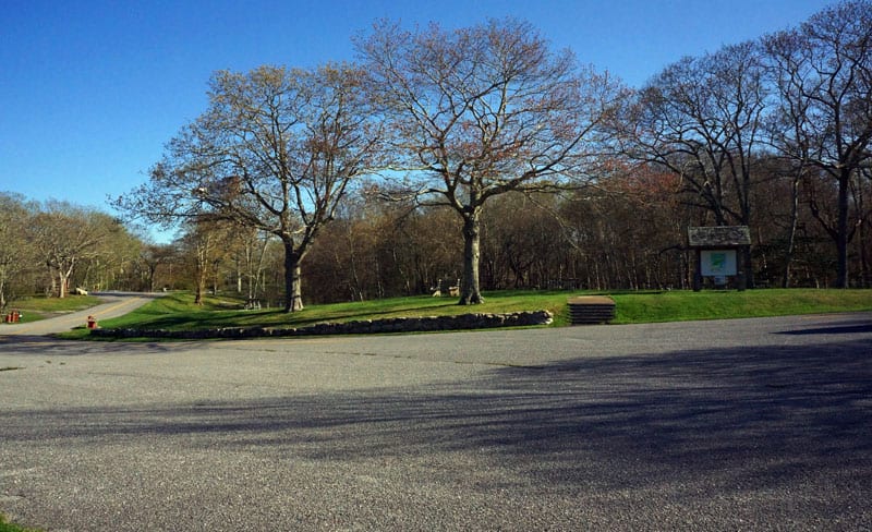 Picnic area Downtown Montauk Air Forse Base