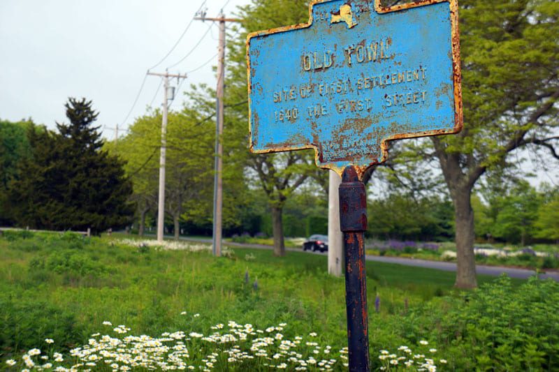 Old Town street sign