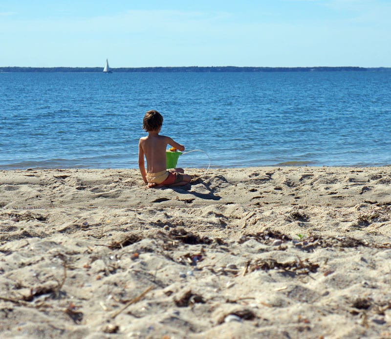 Beach play sailboat Long Beach Hamptons