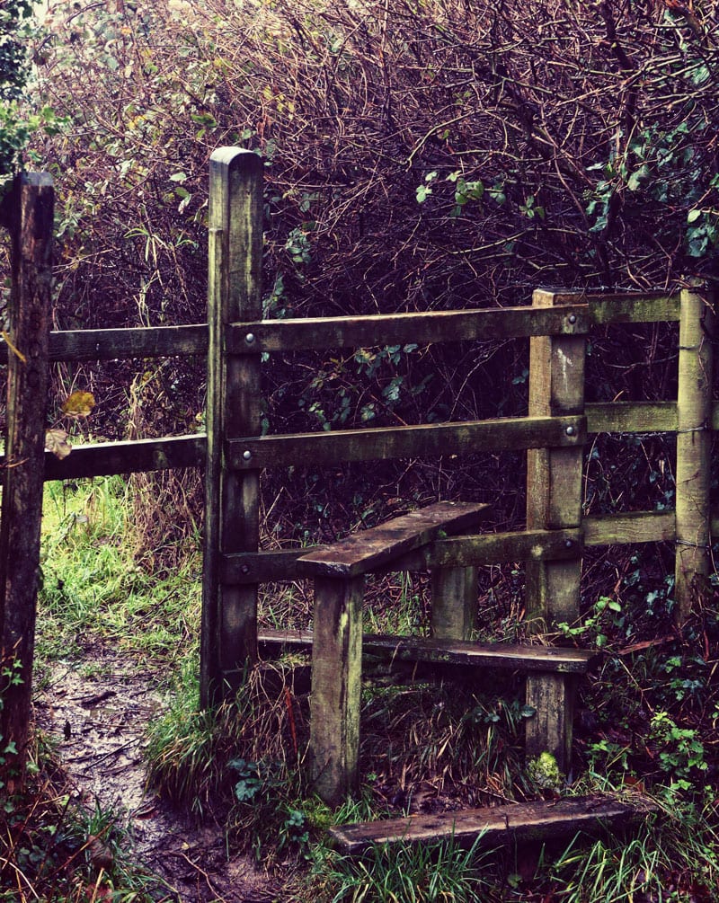 wooden stile