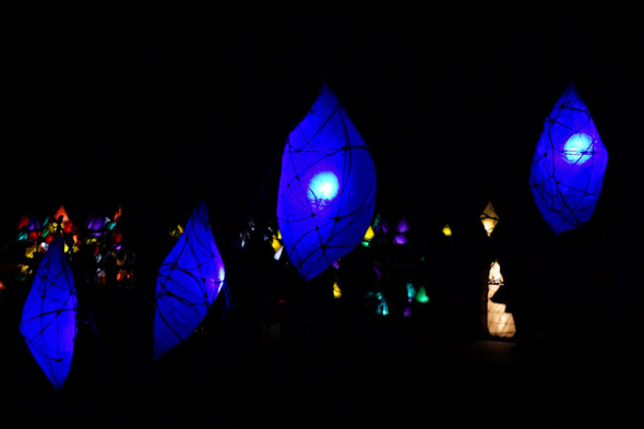 glow wild lantern festival Wakehurst Place