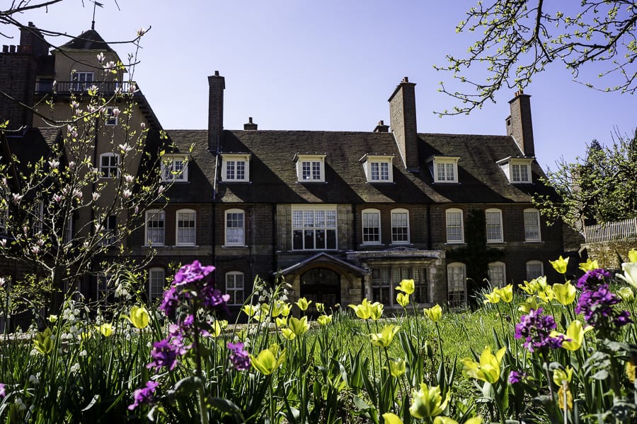 Main entrance Standen House in Sussex