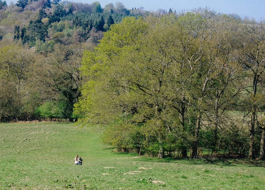 Nature benefits children running free