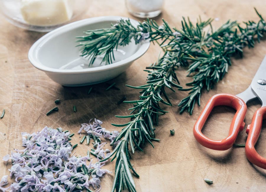 Cut Rosemary Flowers