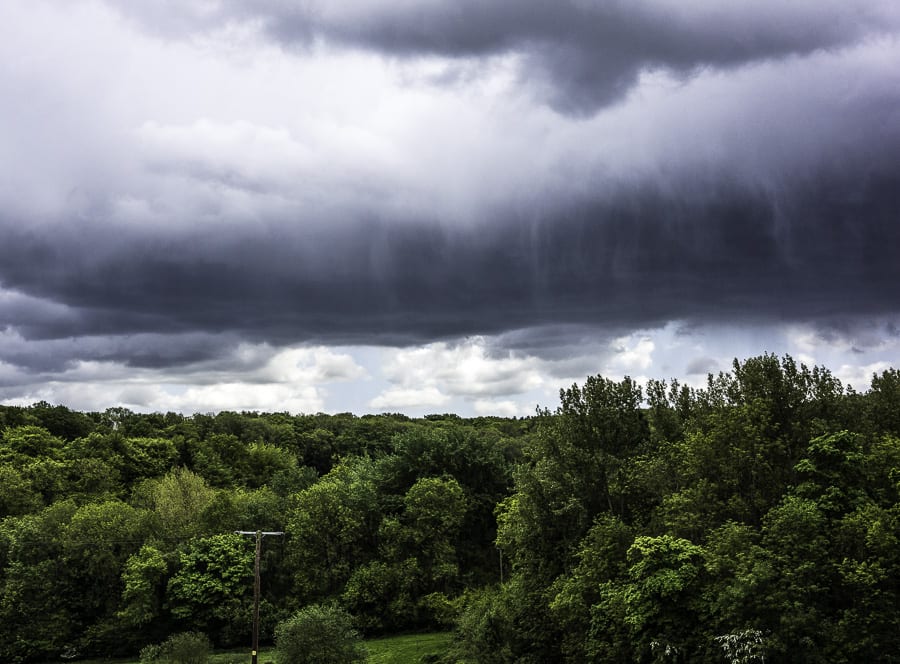 Spring thunderstorm