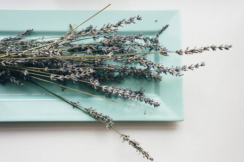 Lavender drying