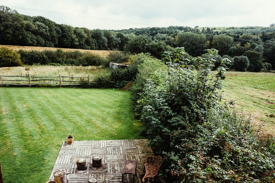 My garden and next door field