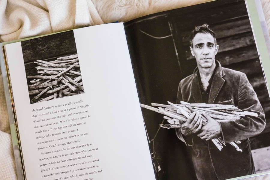 Derek Jarman photo by Howard Sooley in book