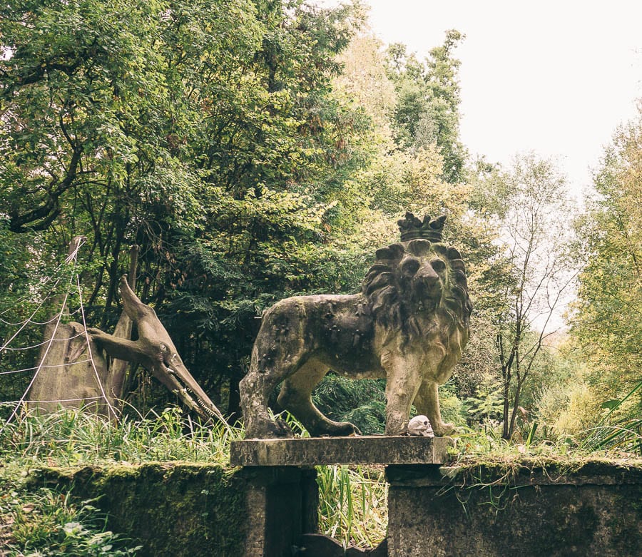 Groombridge Place Aslan and pterodactyl