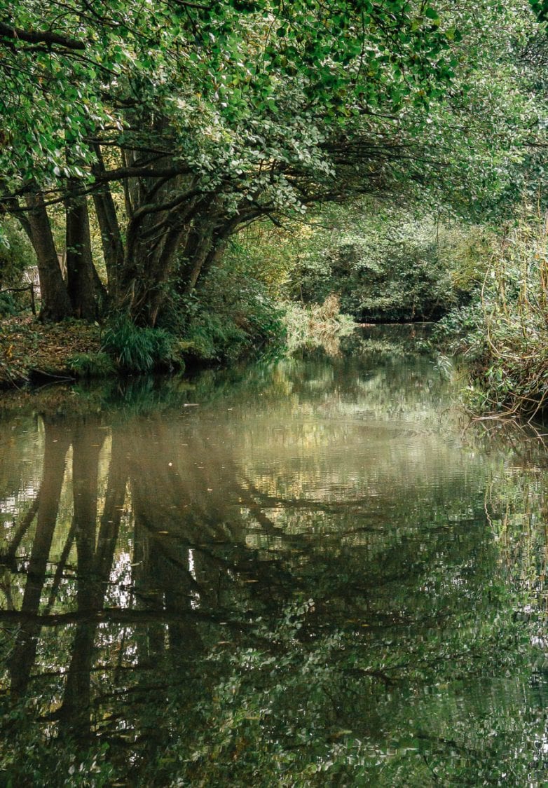 Groombridge Place reflection in canal