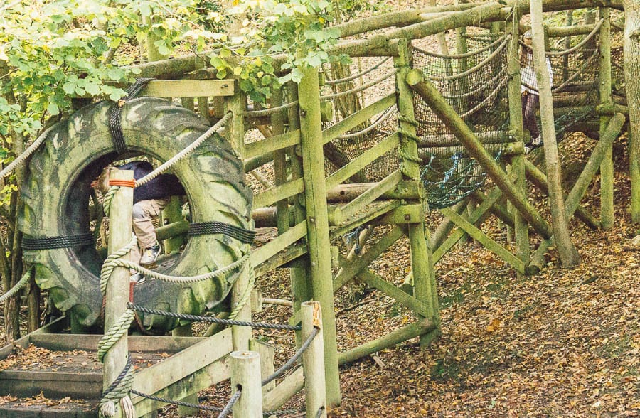 Groombridge boardwalk with kids