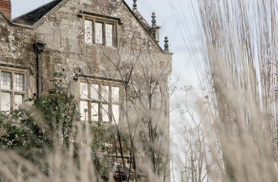 Christmas Wreath workshop Gravetye Manor and rushes