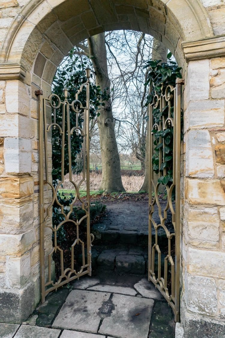 Hever Castle Italian Garden arch and gate