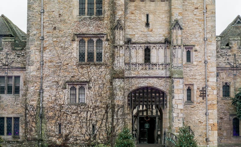 Hever Castle and portcullis