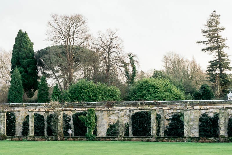 Hever Castle gardens esplanade