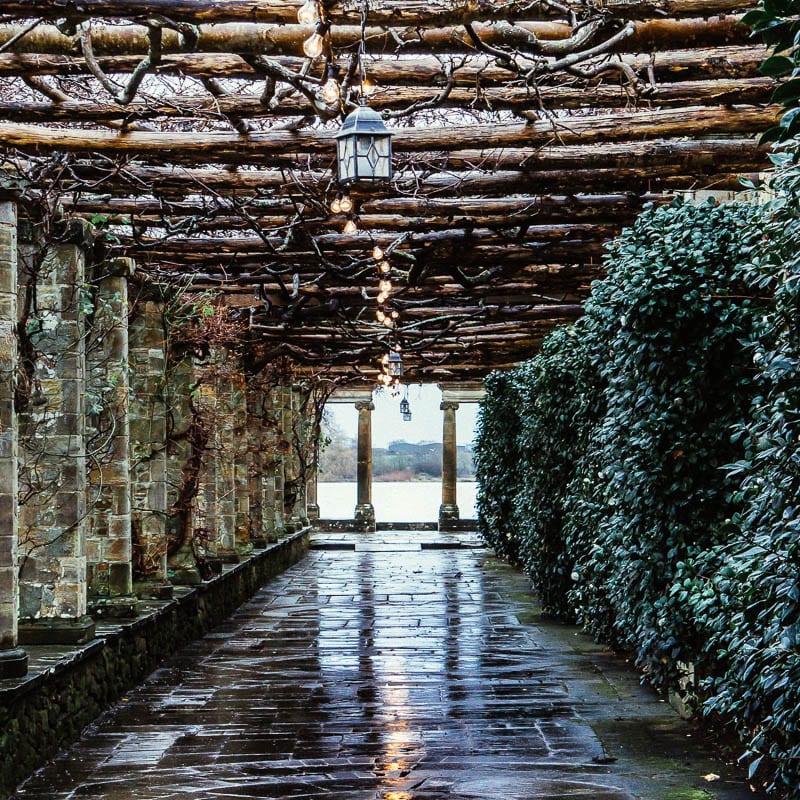 Hever Italian Garden walkway