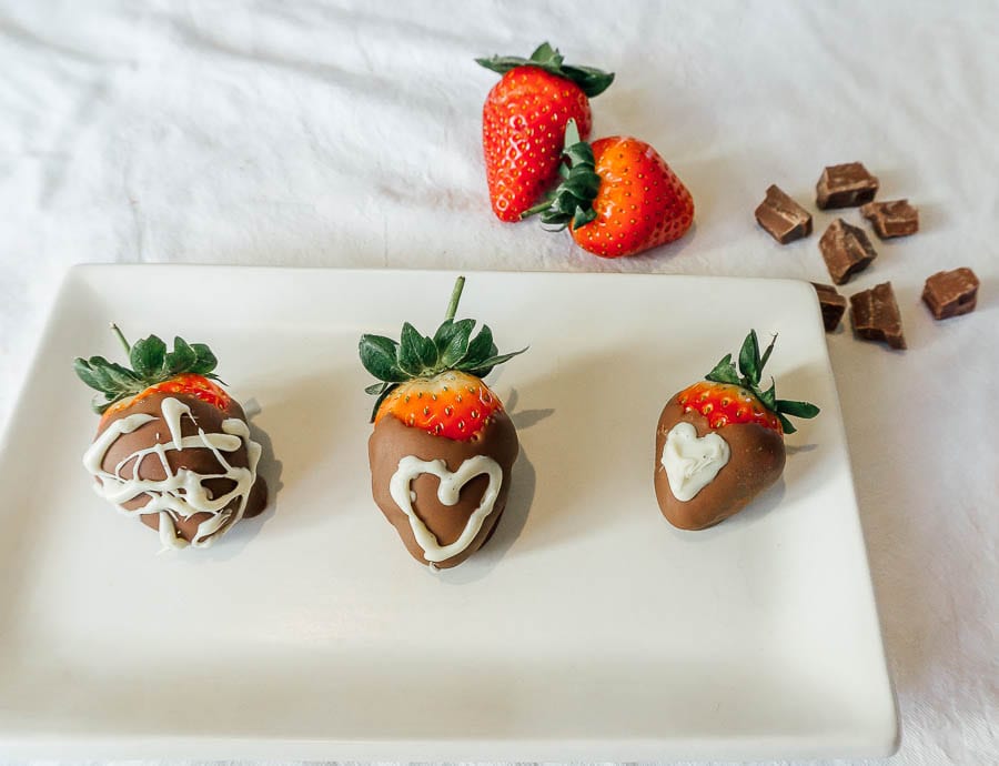 Chocolate Dipped Chocolates Valentines Day