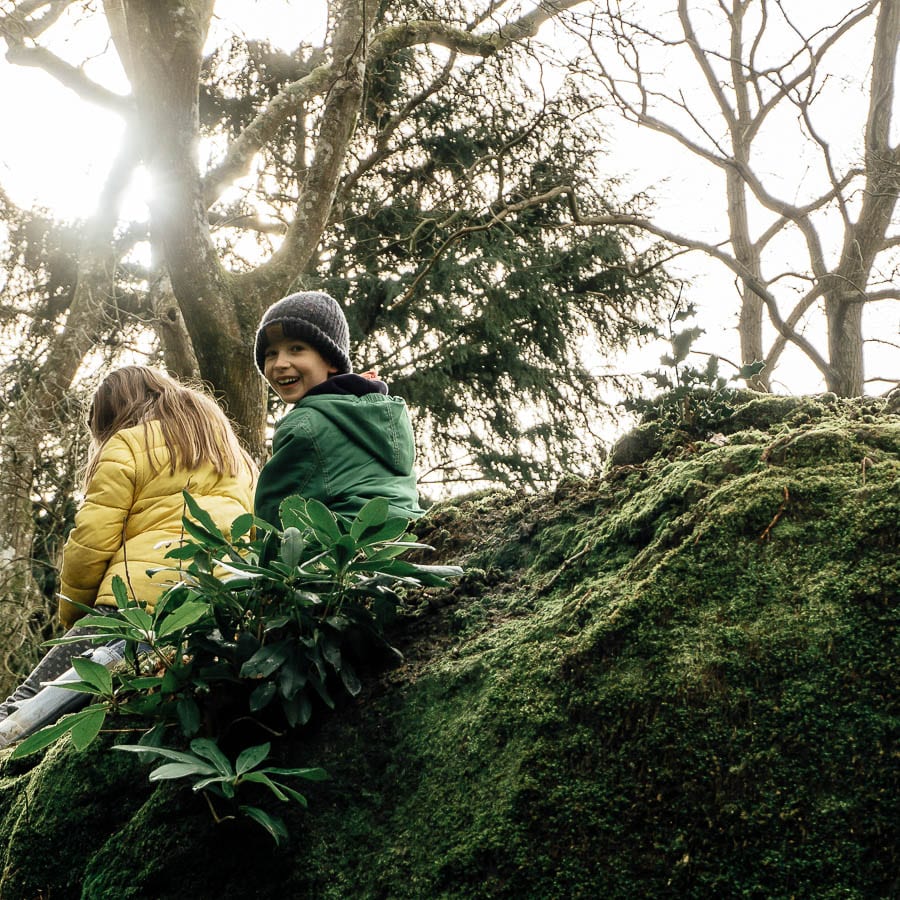 Wakehurst Rock Walk with kids