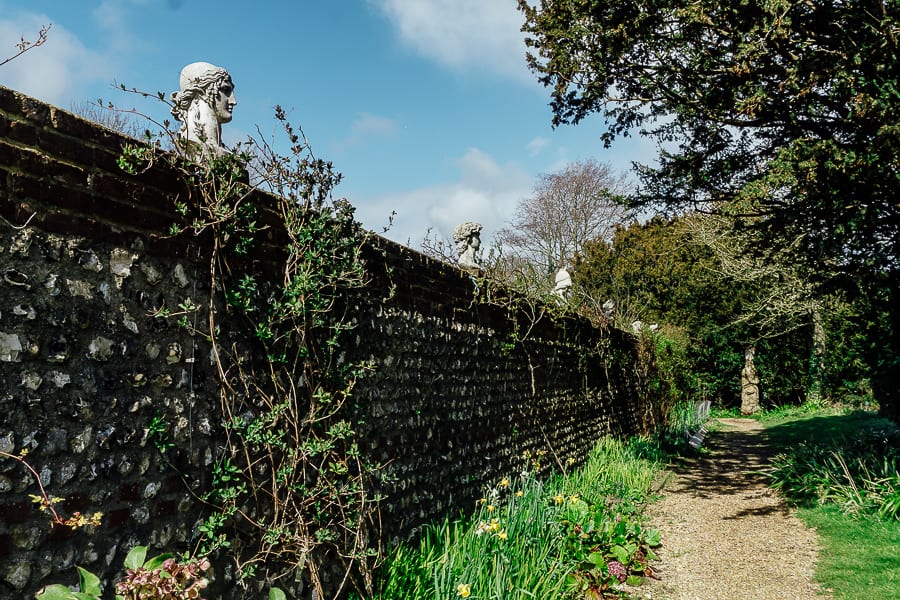 Charleston garden wall heads