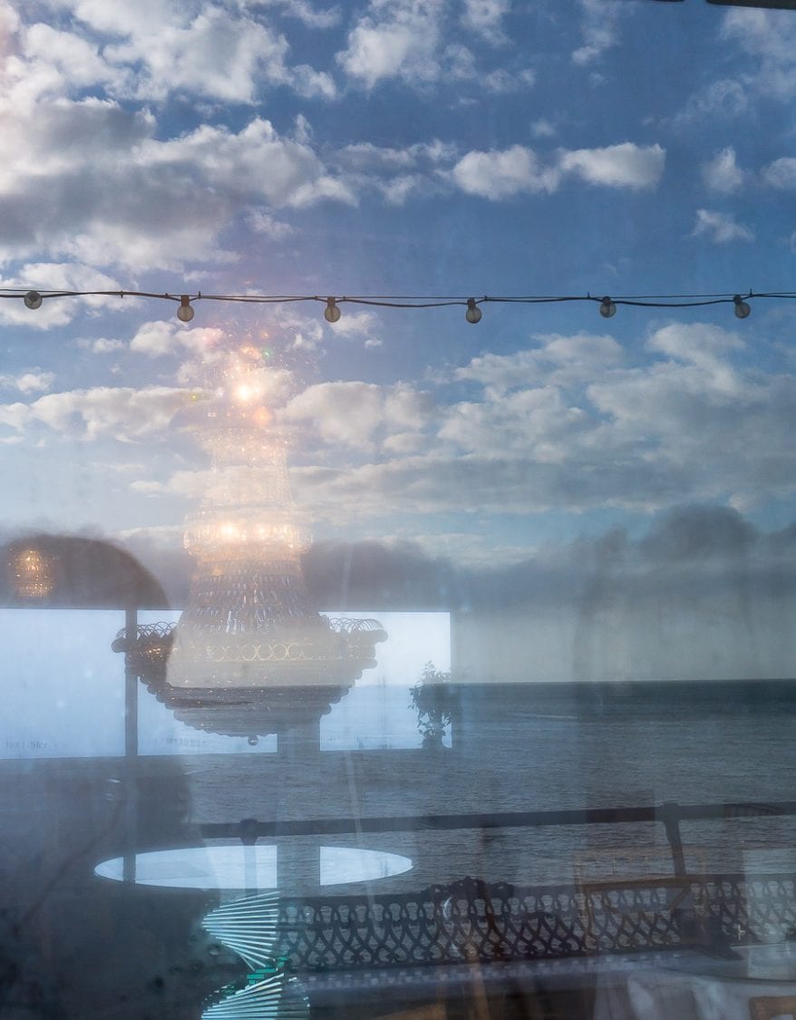 Reflections at the pier