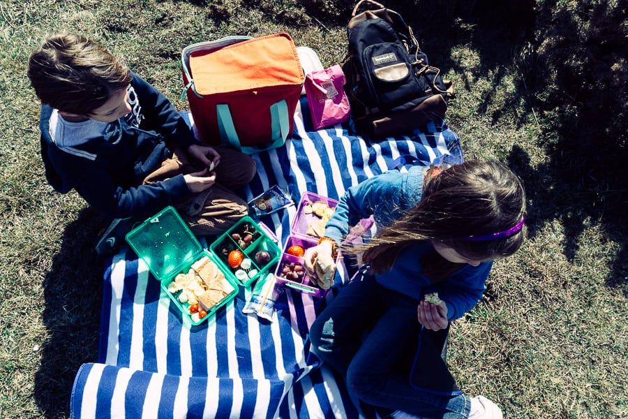 Walk with a view Belle Tout picnic with kids